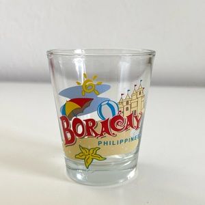 Boracay Philippines Beach Shot Glass Travel Souvenir Collectible